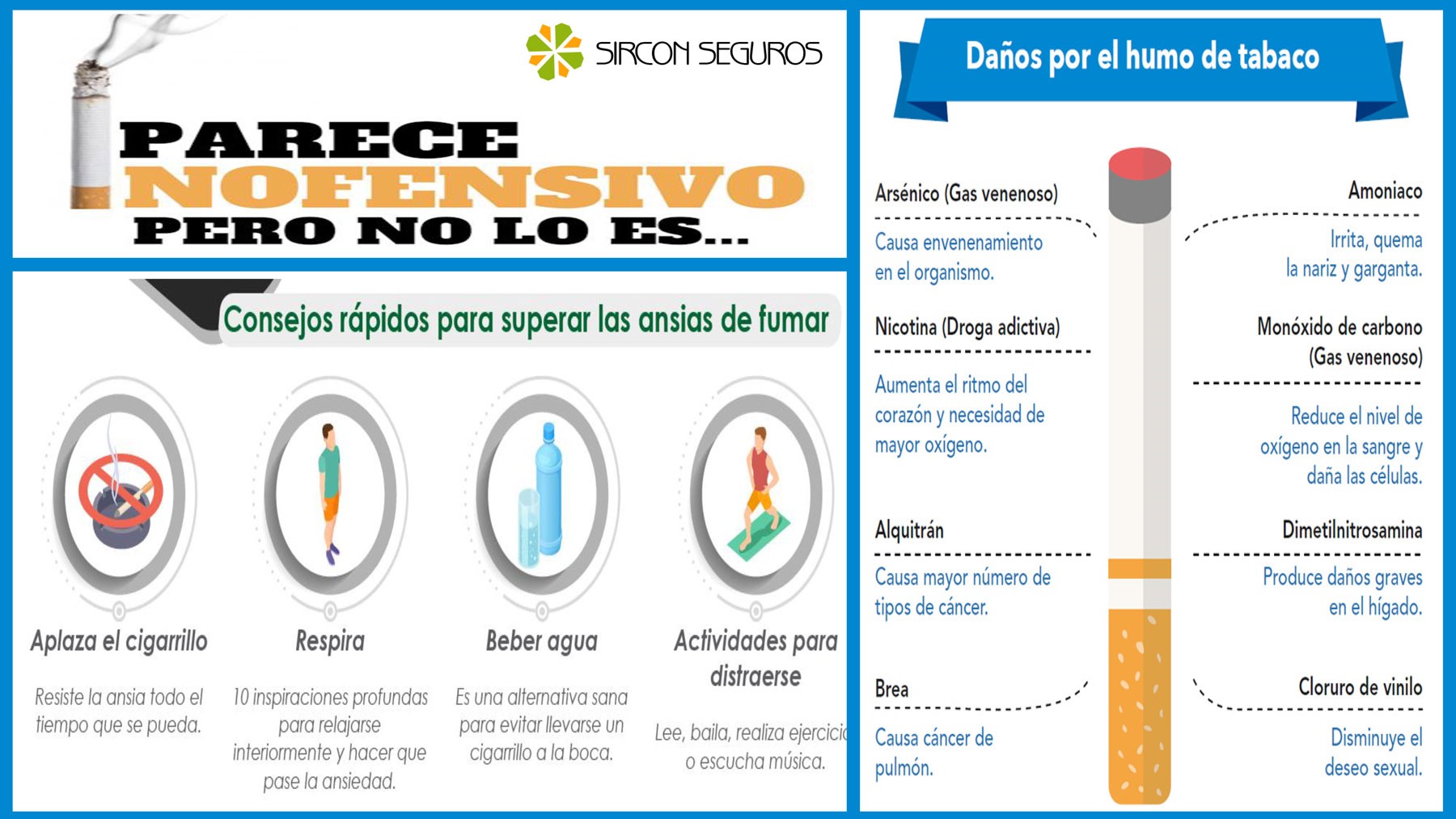 DAÑOS POR EL HUMO DE CIGARRILLO